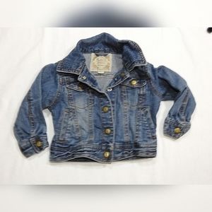 ✨️ Place Denim Jean Jacket‎ Size 18 months